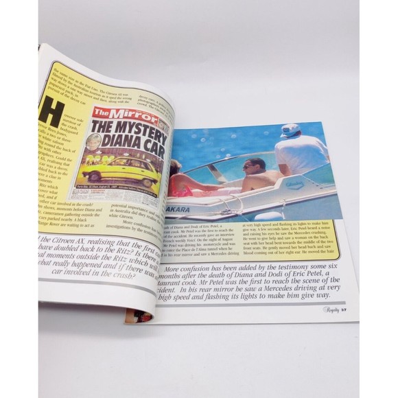 Vintage Royalty Monthly Magazine Vol 15 #2 Princess Diana & Dodi Diana's Memory - Picture 4 of 5